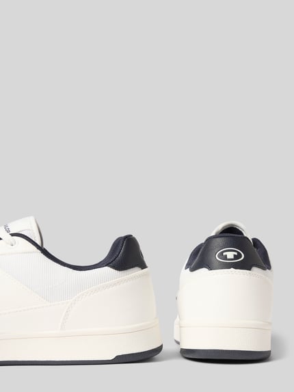 Tom Tailor Low-top sneaker met labelreliëf model 'PATRICK' Marineblauw - 2