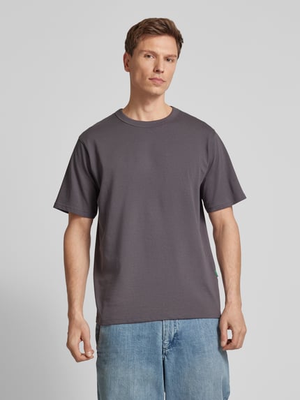 ANNARR T-shirt met ronde hals, model 'ANRRO' Antraciet - 4