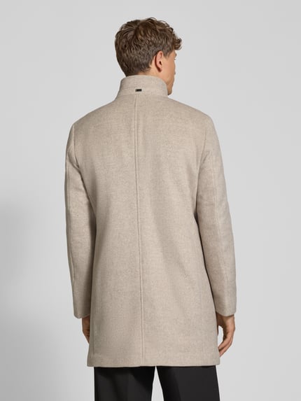 bugatti Mantel mit Stehkragen und Eingrifftaschen Beige 5