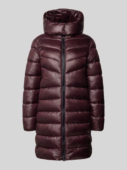 MANGO Steppjacke mit Kapuze Bordeaux 1