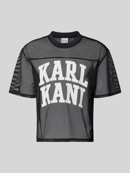 Oversized T-Shirt mit Logo-Print Shop The Look MANNEQUINE