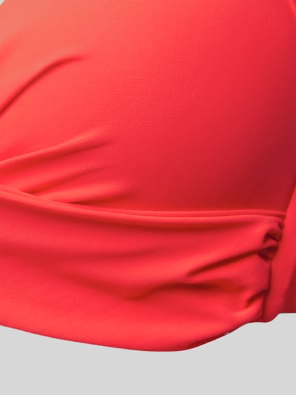 Banana Moon Bikinitop met labelapplicatie model 'EYRO SPRING' Rood - 2