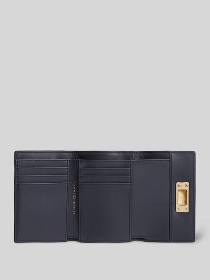 Tommy Hilfiger Portemonnee met logo-applicatie Beige - 4