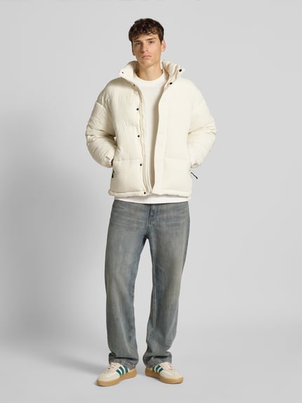 Redefined Rebel Gewatteerd jack in corduroy look model 'MOSES' Offwhite - 1