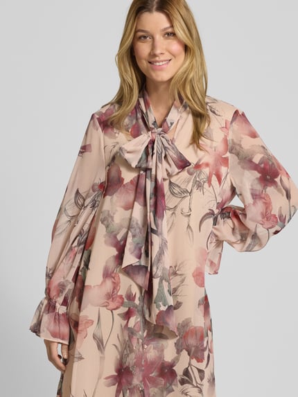 V by Vera Mont Cocktailkleid mit Schluppe Rosa 3