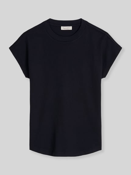 Marc O'Polo Regular Fit T-Shirt aus reiner Baumwolle Marine 2