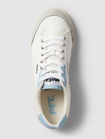 MoEa Sneaker mit Label-Print Modell 'GEN 3 PET BOTTLE' Hellblau 3