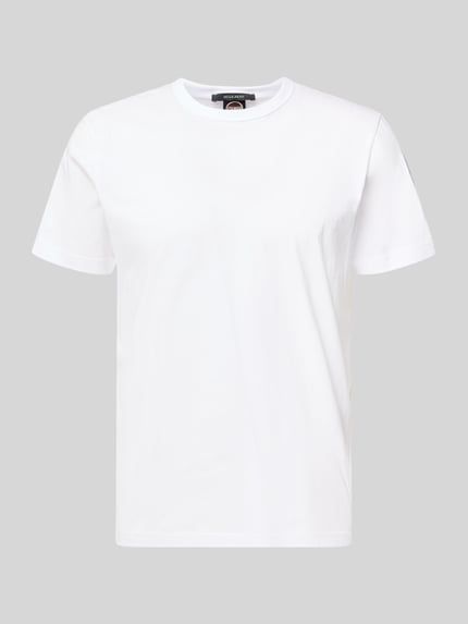 Produktfoto, Regular Fit T-Shirt aus Baumwolle von Colmar Originals in Weiß, Rundhalsausschnitt, Kurzärmelig, Reine Baumwolle, Rückenlänge 70 cm, Größe M