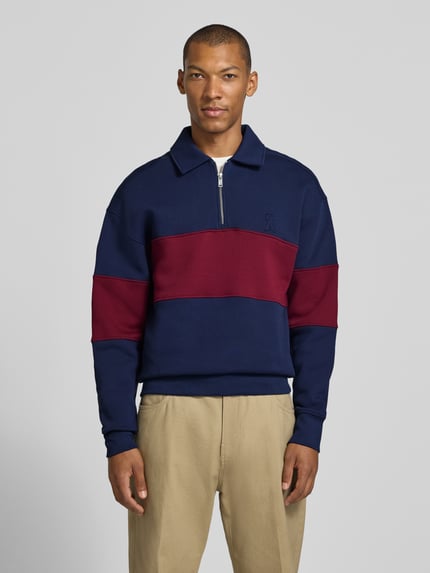 ARMEDANGELS Relaxed Fit Sweatshirt aus reiner Baumwolle Marine 4