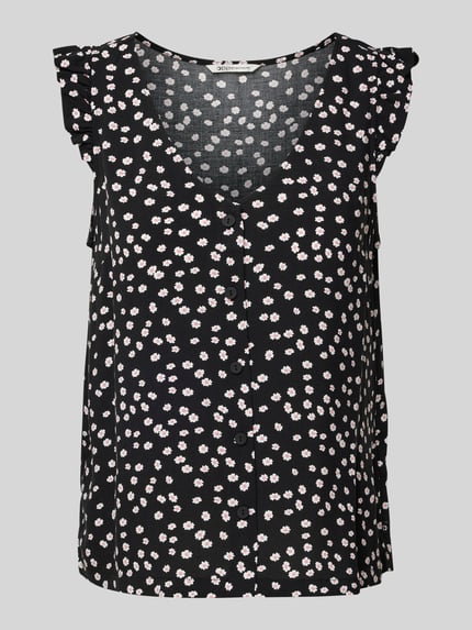 Blusentop mit Allover-Motiv-Print Shop The Look MANNEQUINE