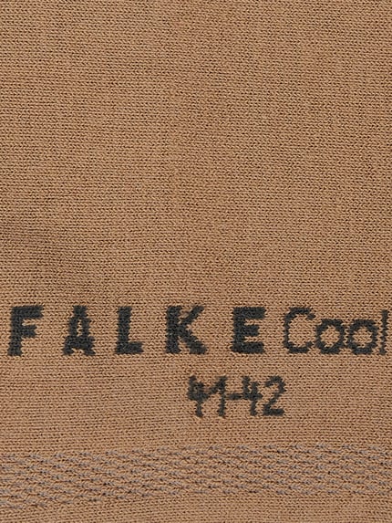 FALKE Skarpety z dodatkiem streczu model ‘COOL 24/7’ Camel 2
