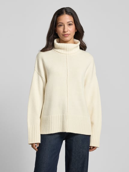 GUIDO MARIA KRETSCHMER WOMAN Relaxed fit coltrui met wol Model 'Ilianer' Offwhite - 4