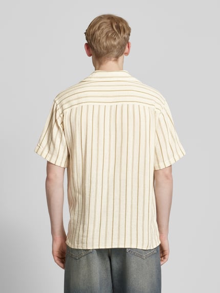 JACK & JONES Regular fit vrijetijdsoverhemd met resortkraag, model 'COBA' Kaki - 5