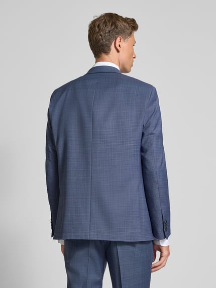HECHTER PARIS Garnitur o kroju slim fit z marynarką zapinaną na 2 guziki Jasnoniebieski 5