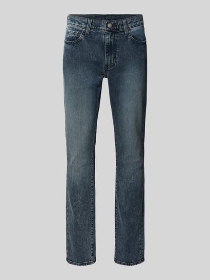 Levi's® Slim fit jeans in used-look, model '511®' Jeansblauw - 2