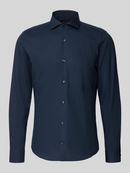 JOOP! COLLECTION Koszula biznesowa o kroju slim fit z kołnierzykiem typu cutaway Granatowy 2
