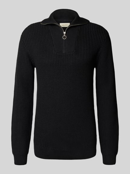Blend Troyer mit Label-Detail Modell 'DENO' Black 2