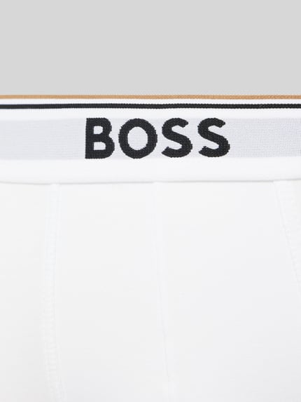BOSS Boxershorts met elastische band met logo in een set van 3 Offwhite - 2