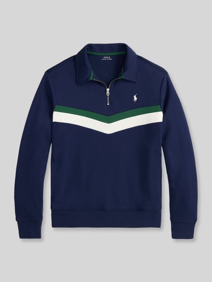 Polo Ralph Lauren regular fit schipperstrui van katoenmix Marineblauw - 2