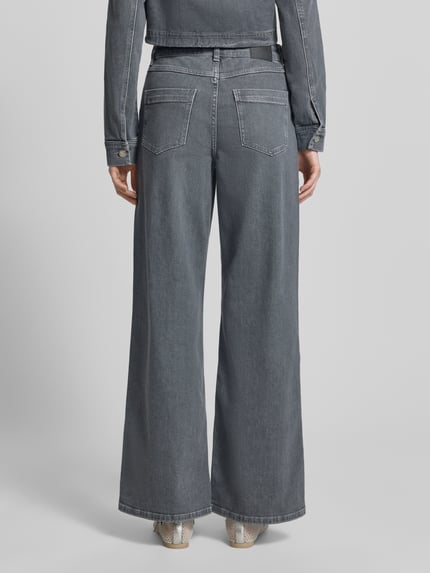 someday. Relaxed Fit Jeans aus Baumwoll-Mix Modell 'Cellma Edge' Hellgrau 5
