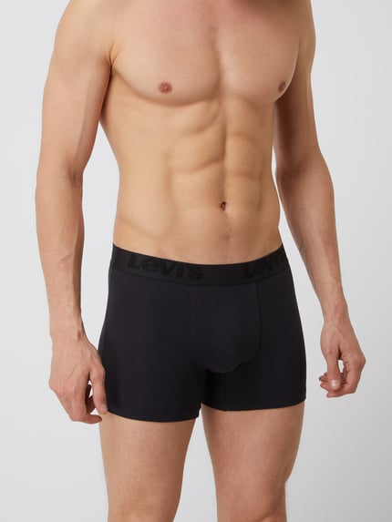 Levi's® Boxershort met stretch in set van 3 Zwart - 2