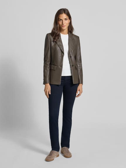 ANGELS Jeansy o kroju slim fit w fasonie 5 kieszeni model 'CICI' Granatowy 1