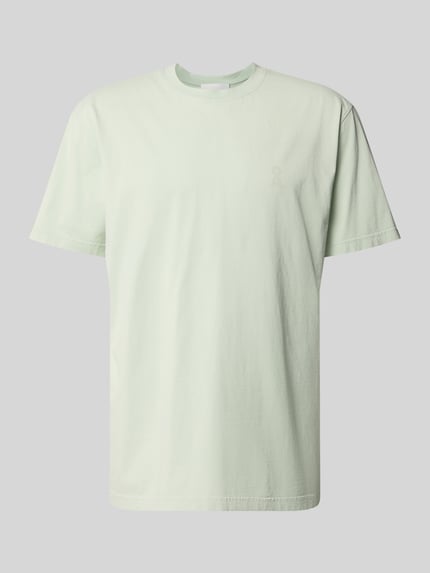 t-shirt o kroju relaxed fit z czystej bawełny model 'ICONIC MAARKOS GD' Shop The Look MANNEQUINE