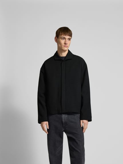 WON HUNDRED Blouson mit Abdeckleiste Black 4