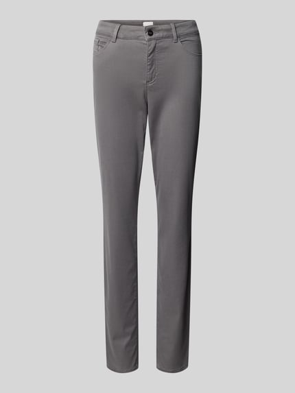 Brax Straight Fit Jeans im 5-Pocket-Design Modell 'STYLE.SHAKIRA' Dunkelgrau 2