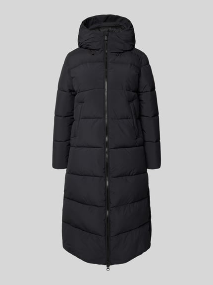 Save The Duck Regular fit gewatteerde mantel met tweewegritssluiting model 'MISSY' Zwart - 2
