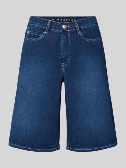 Productfoto, Wide Leg Bermudas met steekzakken model 'DREAM' van MAC, dames katoenmix met modal, bandwijdte maat 36: 41 cm, binnenbeenlengte 33 cm