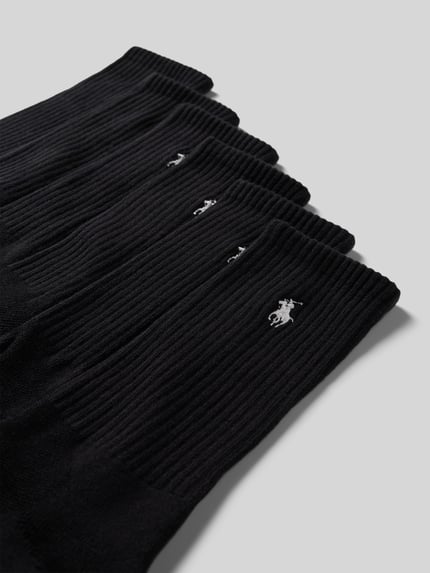 Polo Ralph Lauren Underwear Socken mit Label-Stitching im 6er-Pack Black 2