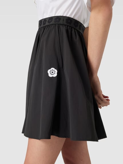 Kenzo minirok met elastische band Zwart - 3