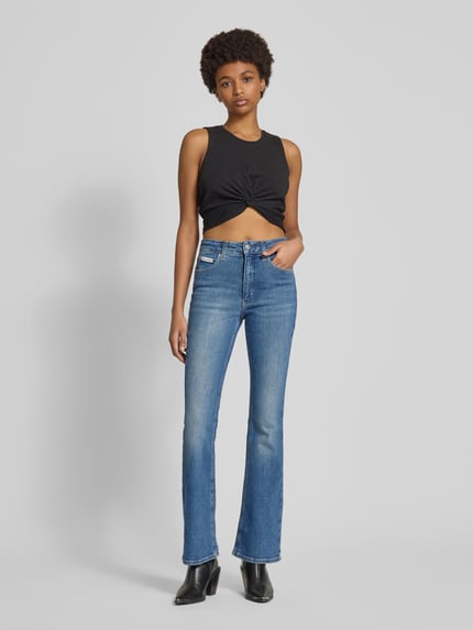 Calvin Klein Jeans Skinny Fit Bootcut Jeans im 5-Pocket-Design Jeansblau 1