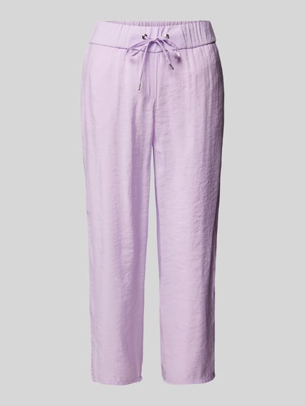 TONI Regular Fit Stoffhose mit verkürztem Schnitt Modell 'Pia' Flieder 2