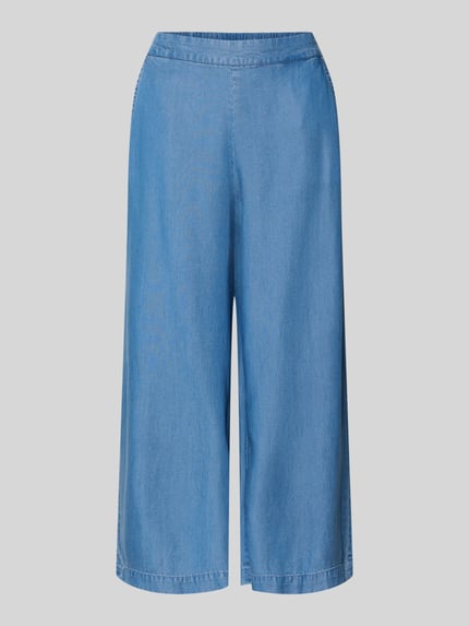 VERO MODA Loose fit culotte van puur lyocell model 'BREE' Koningsblauw gemêleerd - 2
