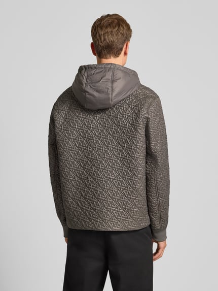 Armani Exchange Blouson met tweewegsritssluiting en opstaande kraag Donkergrijs - 5