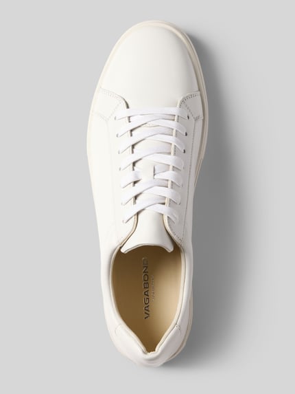 Vagabond Lage sneakers van puur runderleer, model 'PAUL 2.0' Wit - 3