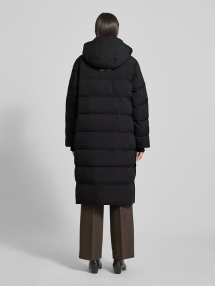 Samsøe Samsøe Steppmantel mit Kapuze Modell 'SASERI' Black 5