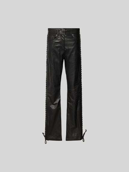 Spodnie skórzane z 5 kieszeniami Shop The Look MANNEQUINE