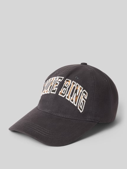 Basecap mit gesticktem Logo-Schriftzug Shop The Look MANNEQUINE
