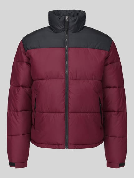 ONLY & SONS Regular Fit Steppjacke mit hohem Stehkragen Modell 'ONSMAVERICK' Dunkelgruen 2