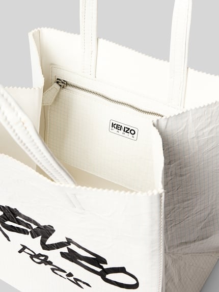 Kenzo Tote bag met labelprint Wit - 5