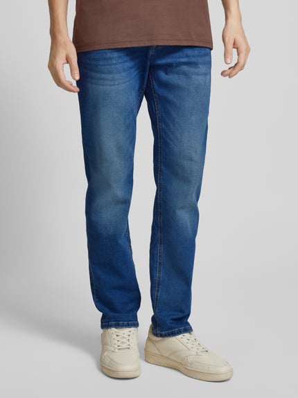 REVIEW Essentials Slim Fit Jeans Dunkelblau 4