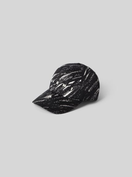 Marni Baseballpet met labelprint Zwart - 2