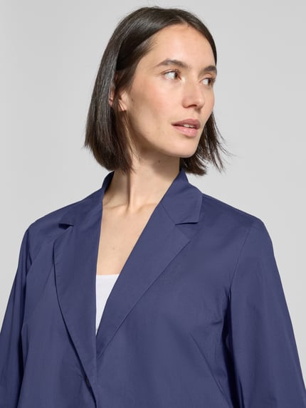 Marella Kort Blazer met Reverskraag Model 'ZOLLA' Marineblauw - 3
