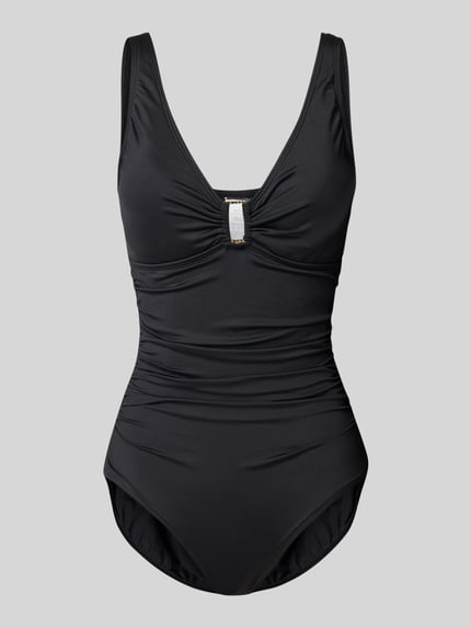 Lauren Ralph Lauren Kostium kąpielowy z wyjmowanymi miseczkami Czarny 1