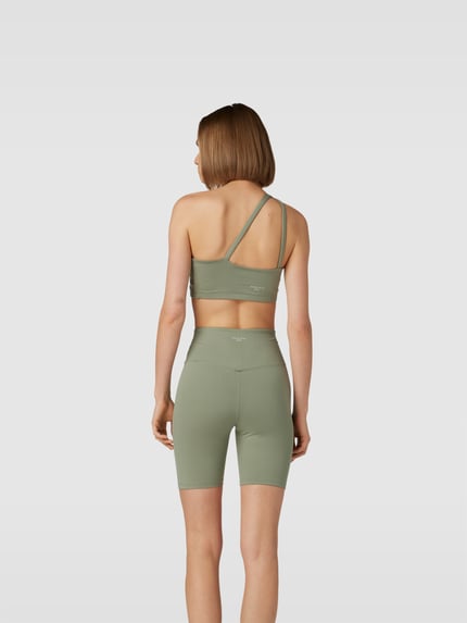 Anine Bing Bralette met labelprint Kaki - 5