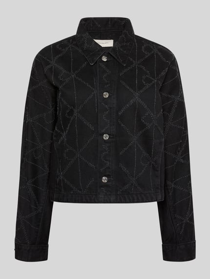 Calvin Klein Jeans Relaxed Fit Jeansjacke aus reiner Baumwolle Modell 'DOLEMAN' Black 2