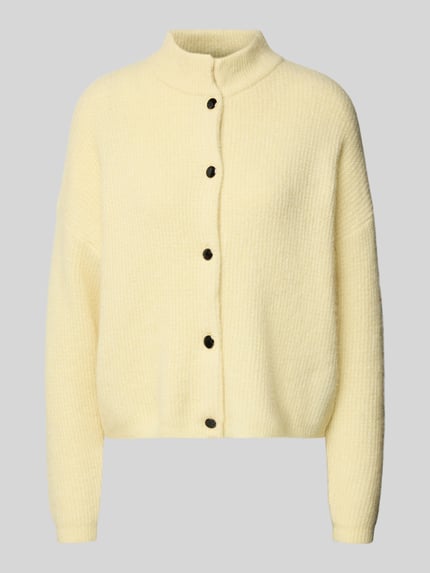 Regular Fit Cardigan aus Alpaka-Mix Modell 'Alpha' Shop The Look MANNEQUINE